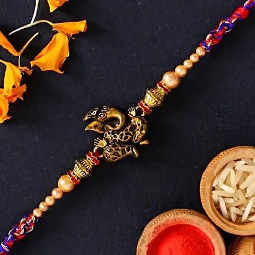Designer Ganesha Rakhi