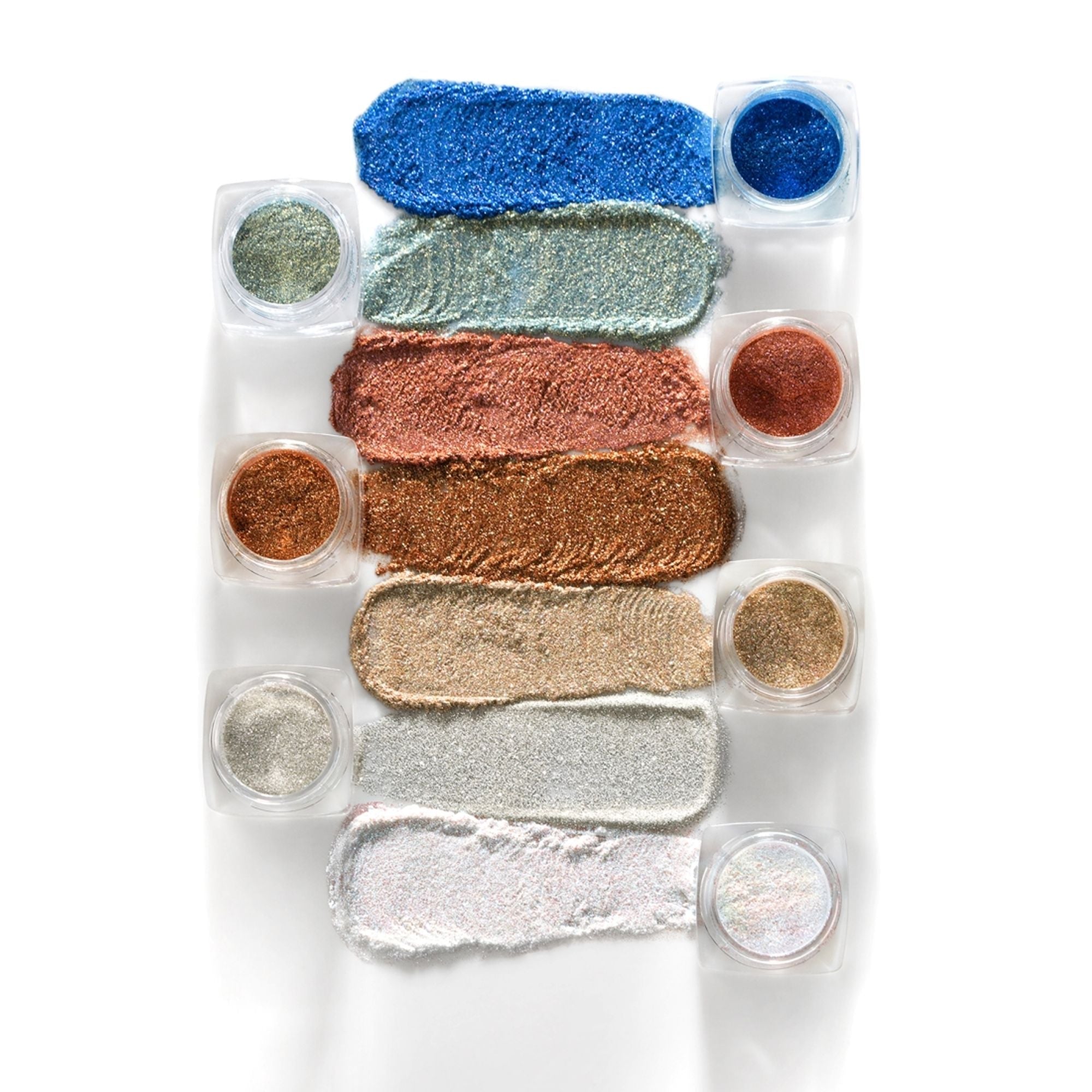 PAC Studio Pigment Tower Crystal Light - 7 in 1 Loose Glitter Eyeshadow, High Impact Payoff, Non Chunky