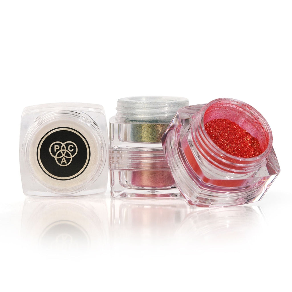 PAC Studio Pigment Tower Fairy Light - 7 in 1 Loose Glitter Eyeshadow, High Impact Payoff, Non Chunky