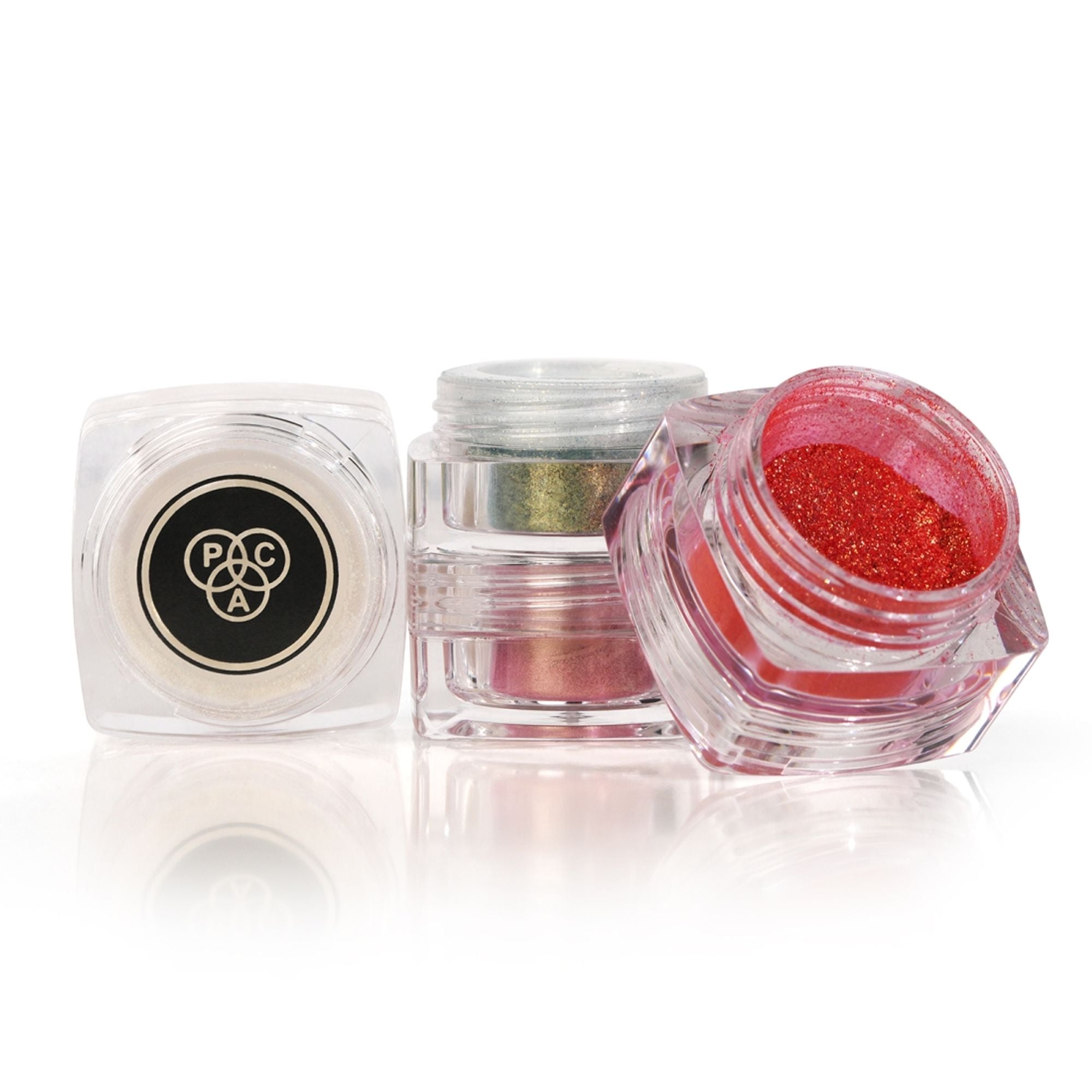 PAC Studio Pigment Tower Fairy Light - 7 in 1 Loose Glitter Eyeshadow, High Impact Payoff, Non Chunky
