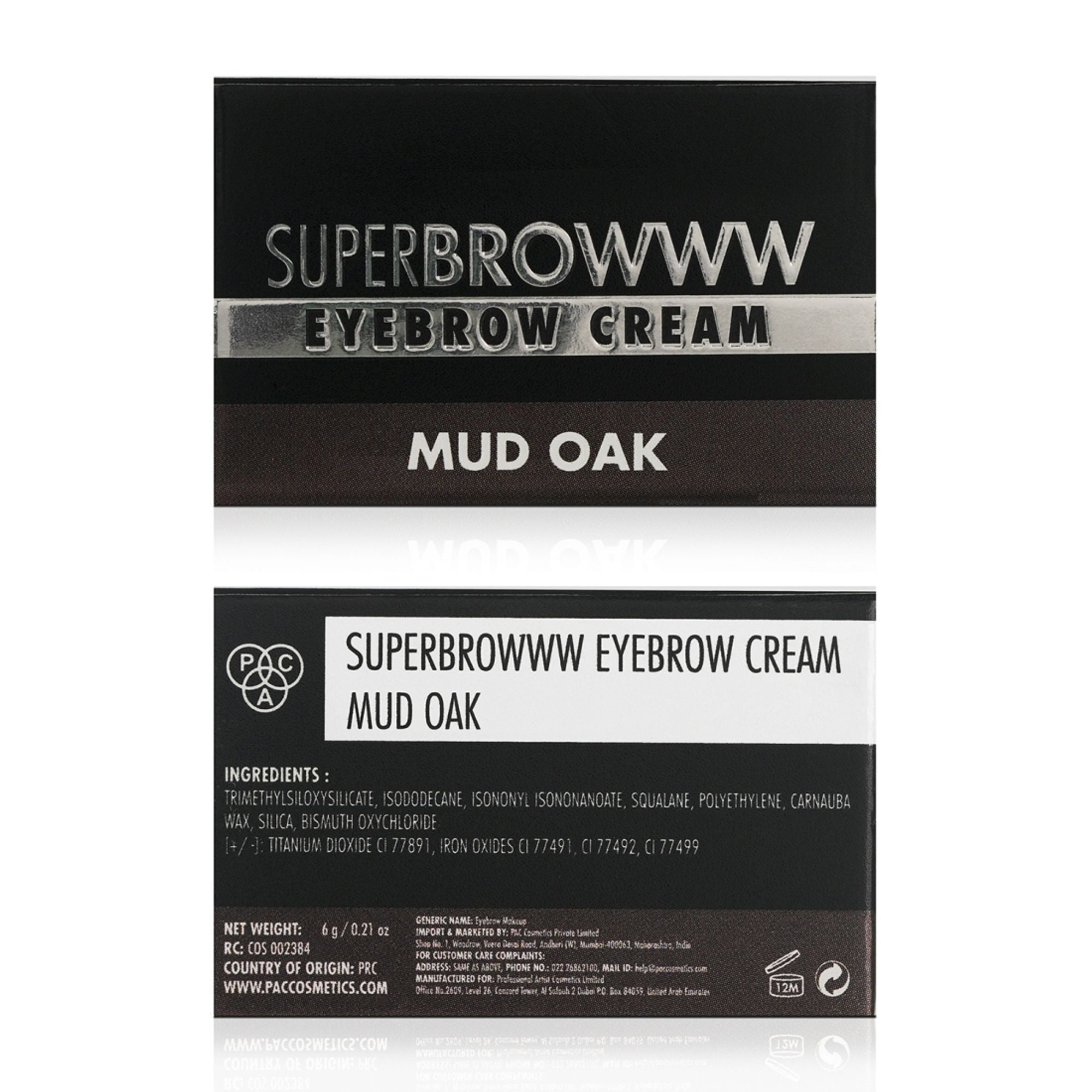 PAC Studio SuperBrowww Cream - 06 Mud Oak
