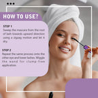 Matt Look Bomb Lashes Volumizing Mascara - Black