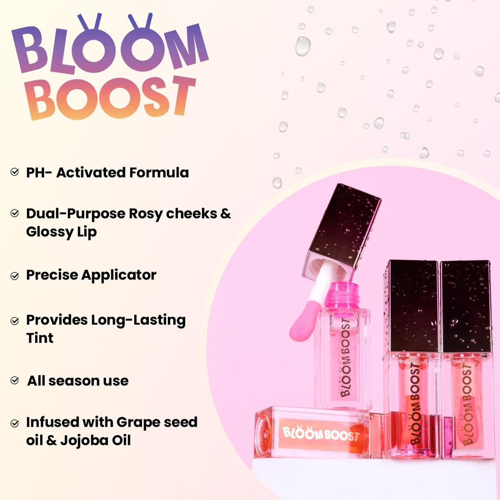 Matt Look Bloom Boost Magic Lip & Cheek Oil - Pink Delight - Distacart