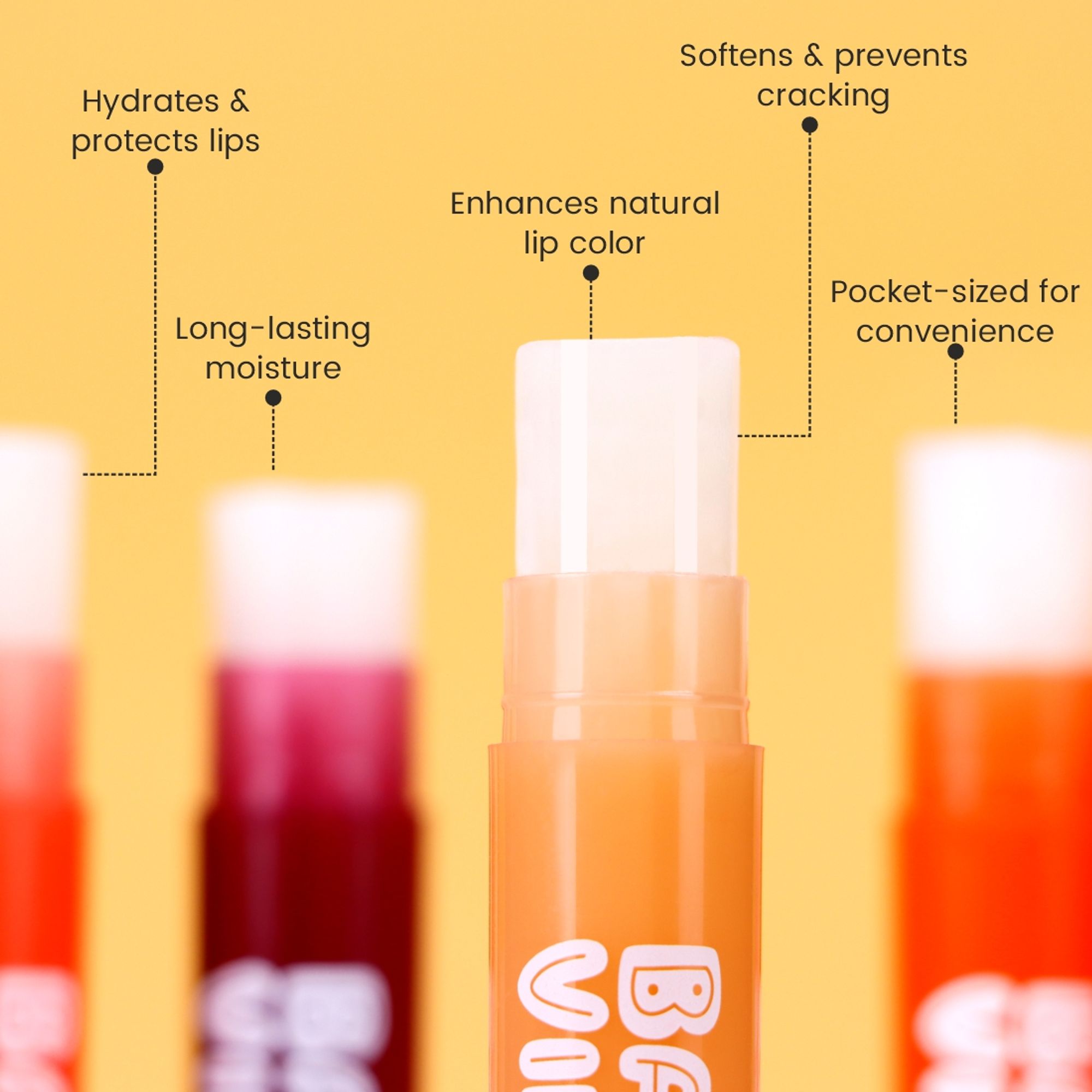Matt Look Balm Vibes Color Change Lip Balm - Berry Burst - Distacart