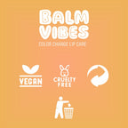 Matt Look Balm Vibes Color Change Lip Balm - Island Coconut - Distacart
