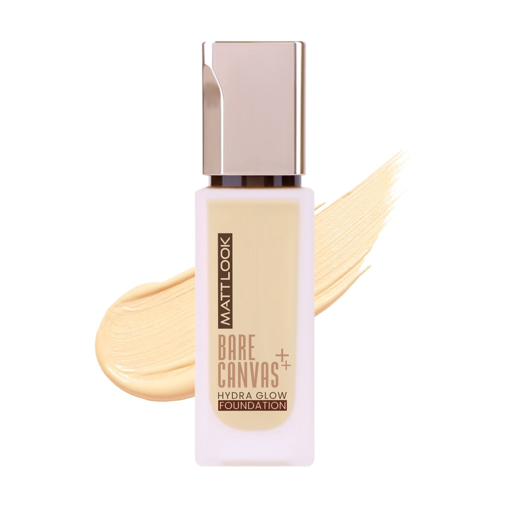 Matt Look Bare Canvas Hydra Foundation - Natural Glow