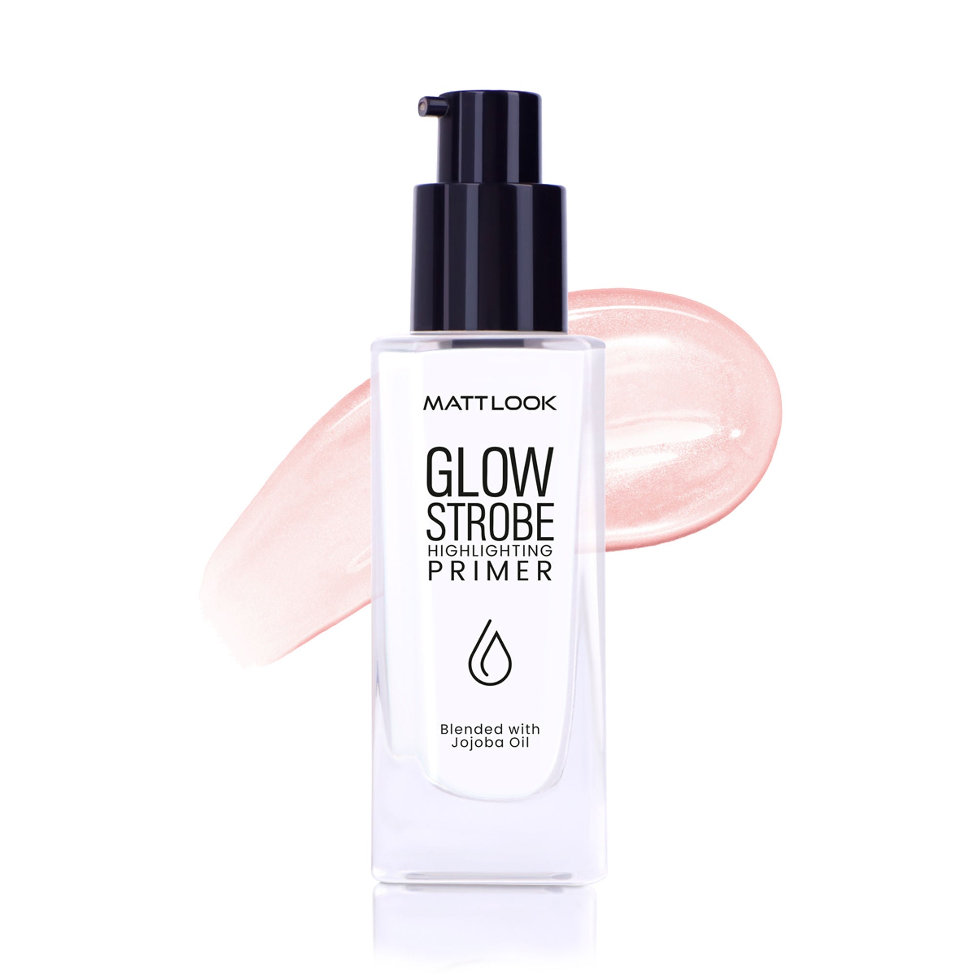 Matt Look Glow Strobe Highlighting Primer - Rosy Glow