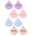 Matt Look Pizza Clouds Powder Mauve Puff - Pack Of 2 - Distacart