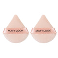 Matt Look Pizza Clouds Powder Beige Puff - Pack Of 2
