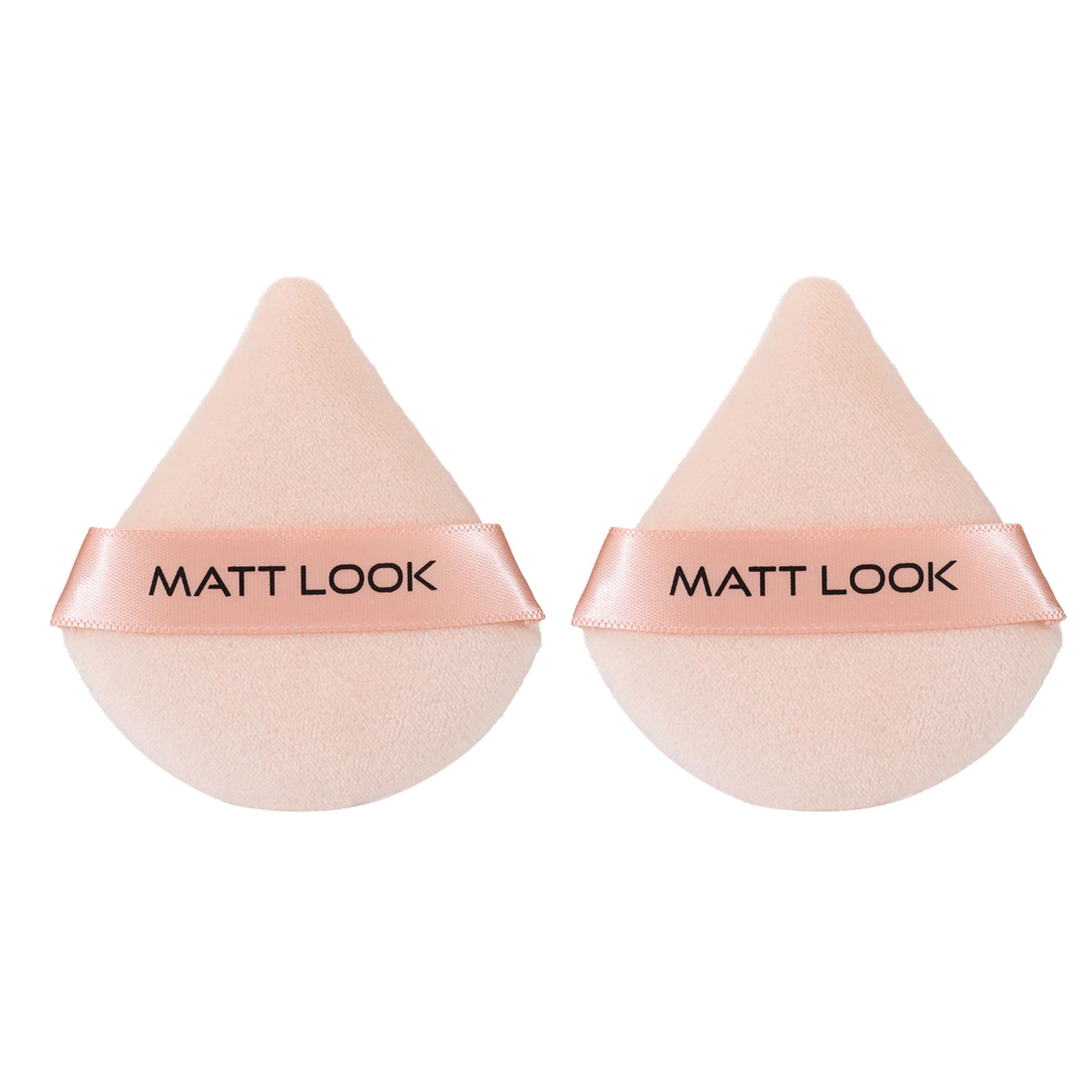 Matt Look Pizza Clouds Powder Beige Puff - Pack Of 2