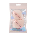 Matt Look Pizza Clouds Powder Beige Puff - Pack Of 2 - Distacart