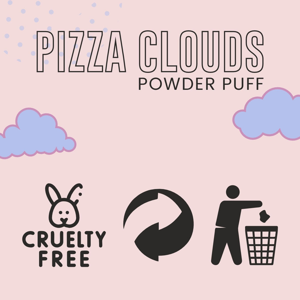 Matt Look Pizza Clouds Powder Beige Puff - Pack Of 2 - Distacart