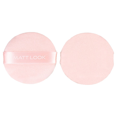 Matt Look Round Pillows Powder Pink Puff - Pack Of 2