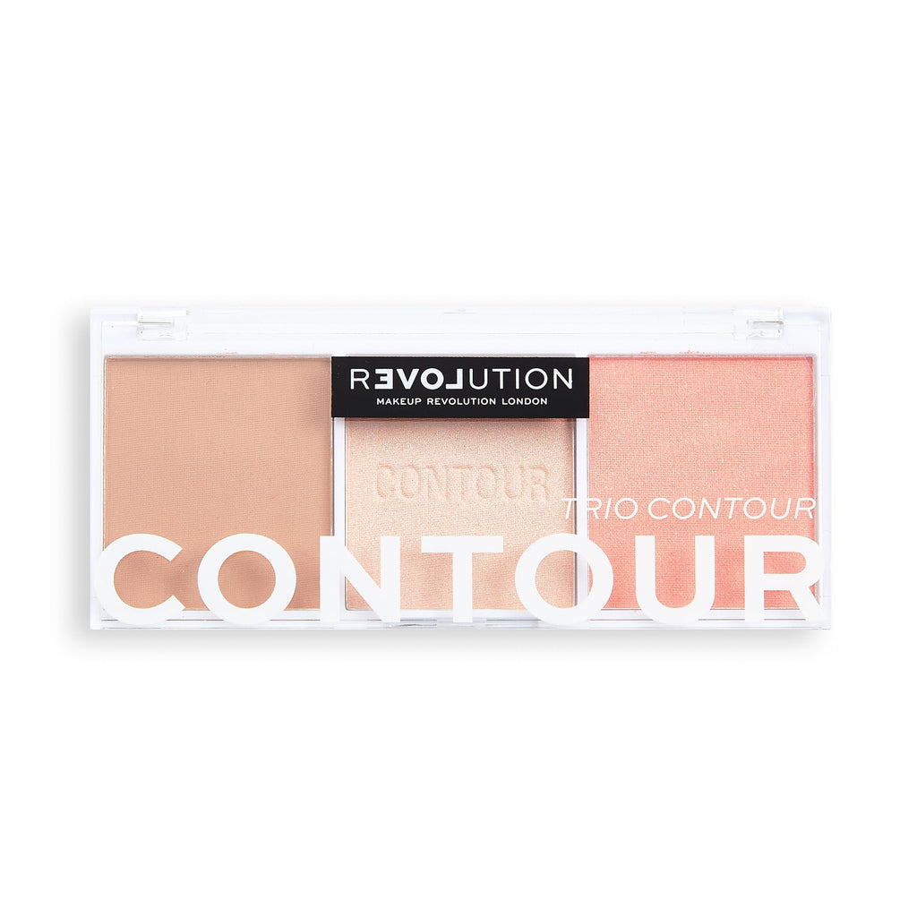 Relove Colour Play Contour Trio Palette Baked Sugar - Sugar