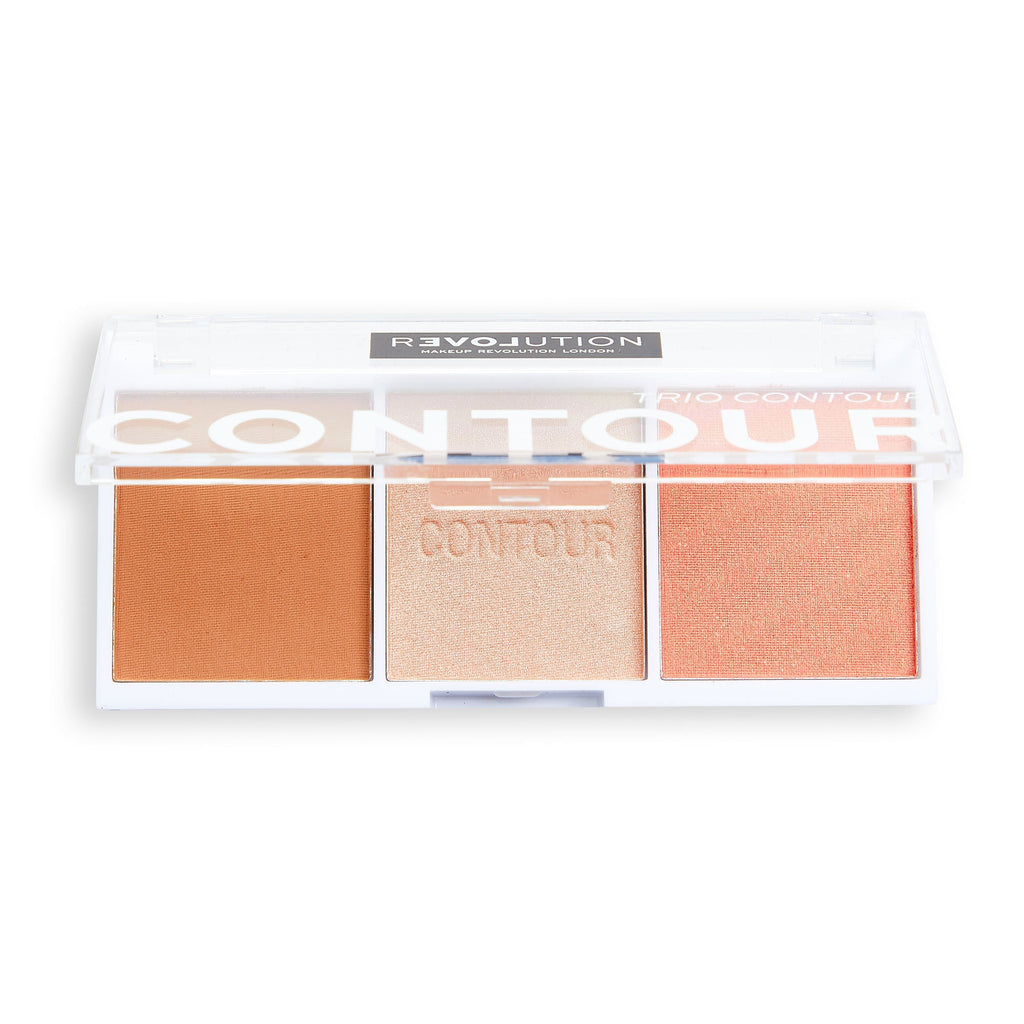 Relove Colour Play Contour Trio Palette Baked Sugar - Sugar - Distacart