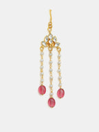 Ruby Raang Floral Pearl Hair Jewelry