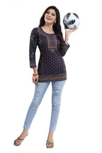 Snehal Creations Befitting Brigade Cool Printed Short Kurti Tunic