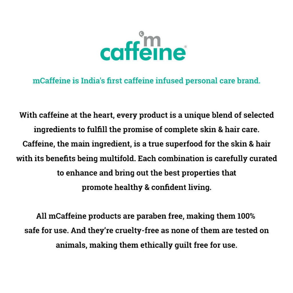 mCaffeine Naked & Raw Coffee Hair Mask