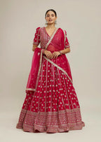 Lehenga Mart Designer Indian Wedding Lehenga Choli-Pink - Distacart