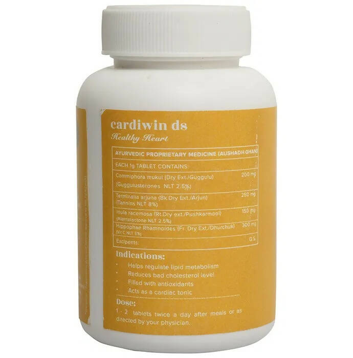 Baidyanath Jhansi Ayurvedant Cardiwin DS Tablets - Distacart