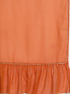 Ahalyaa Women's Traditional wear Kurta Set - Orange