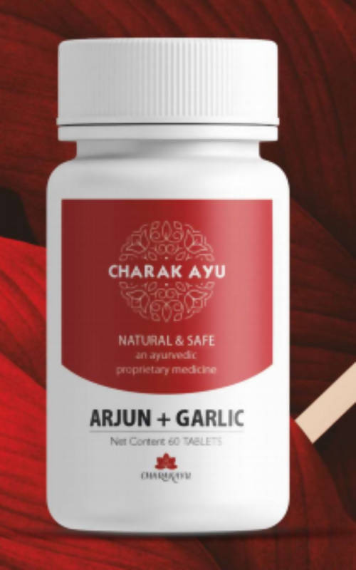 Charakayu Arjun + Garlic Tablets - Distacart