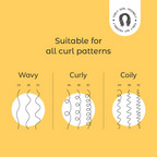 Arata Advanced Curl Care Hair Shampoo For Dry & Frizzy Hair - Murumuru Butter Evening Primrose Oil