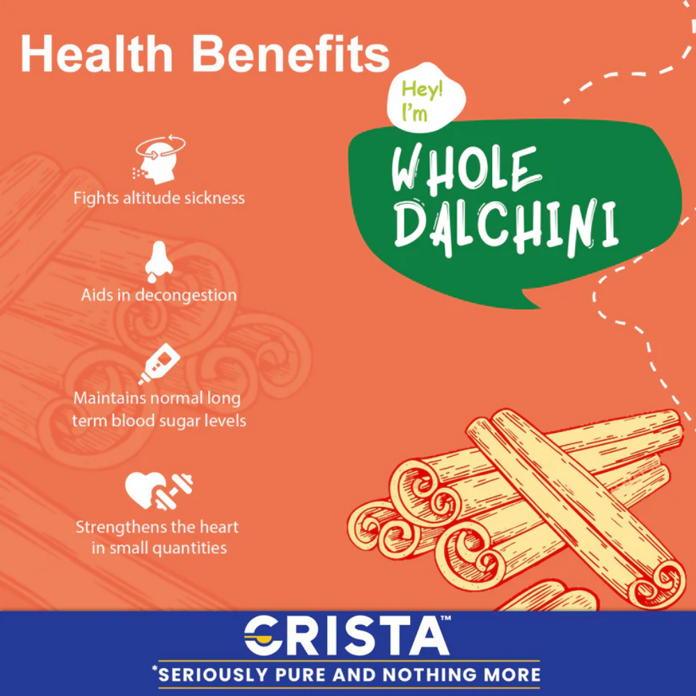 Crista Spices Whole Dalchini