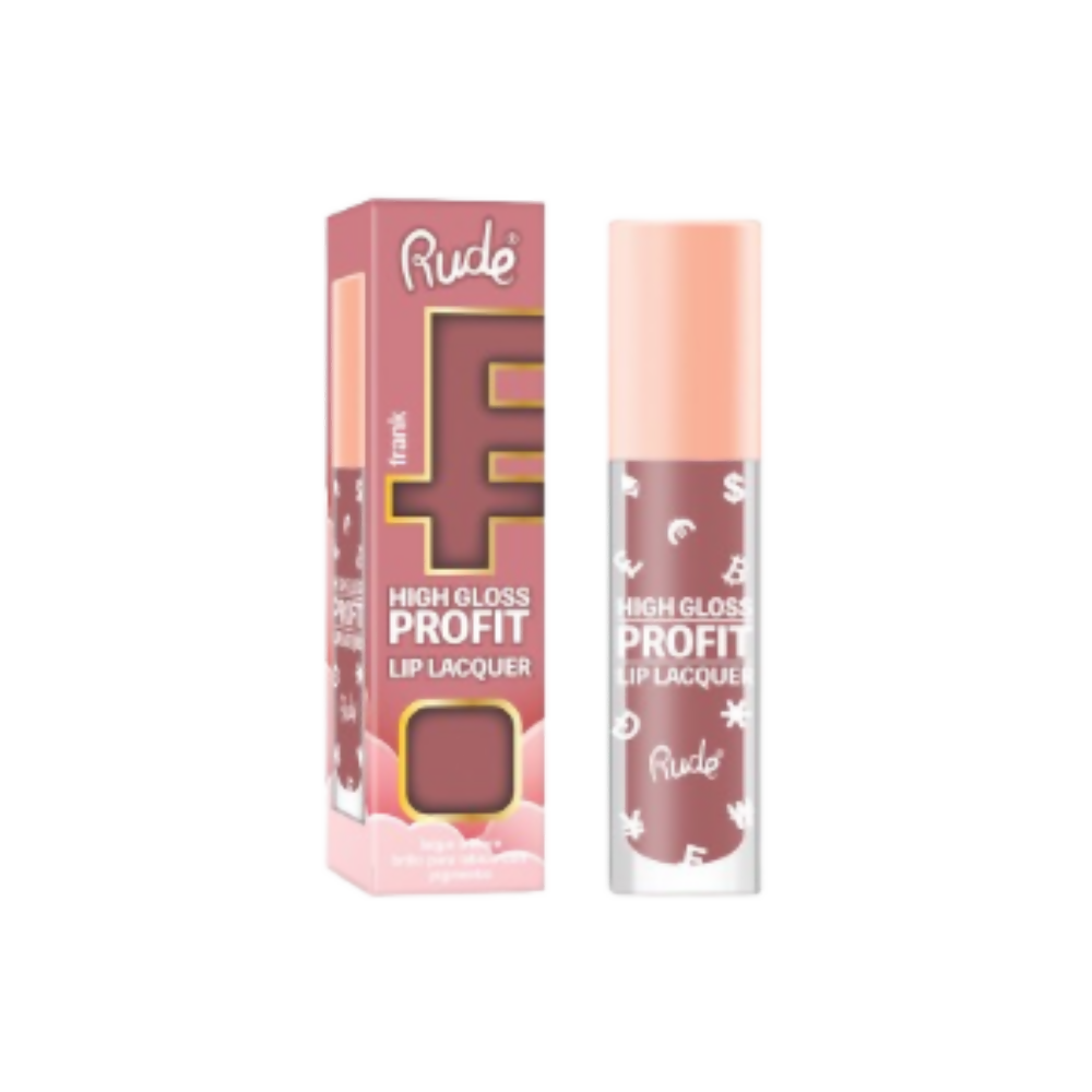 Rude Cosmetics High Gloss Profit Lip Lacquer - Frank