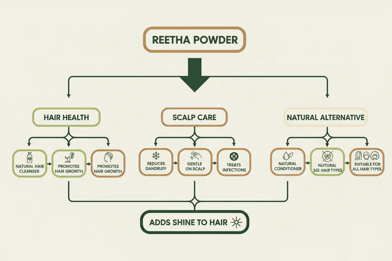 VedaRasa Reetha Powder