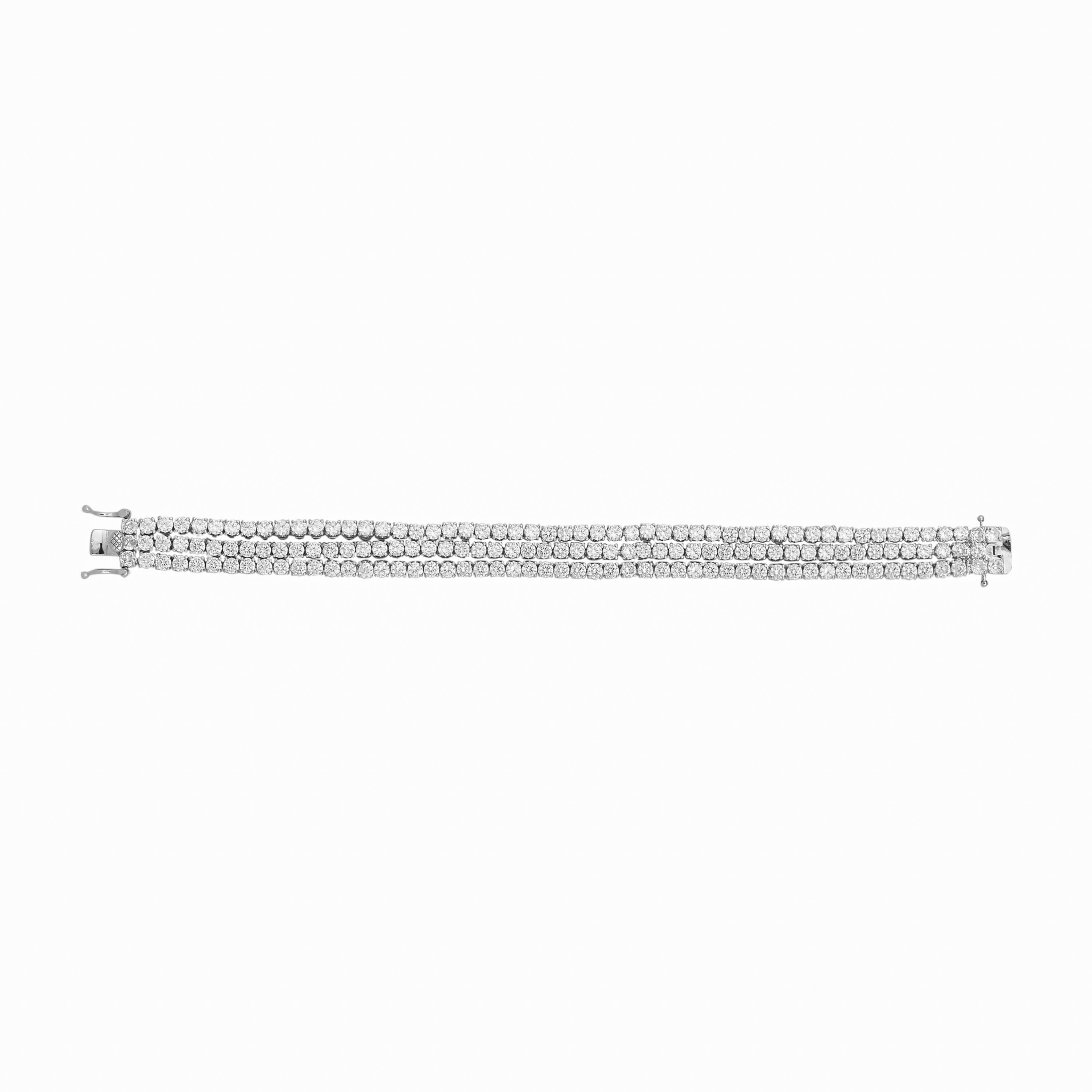 Nuyug TriSparkle Anti Tarnish Diamond Bracelet - Distacart