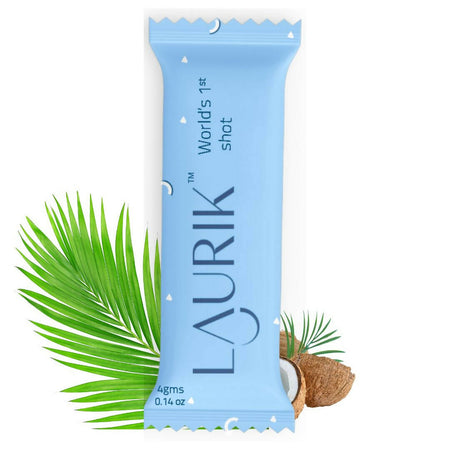 Laurik Skin Care Shots Supplement Powder For Men | Reduce Acne/Pimples, Acne Pore Size -Vanilla
