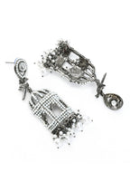 Mominos Fashion Johar Kamal Silver Color Bird Nest Earrings With Pearls - Distacart