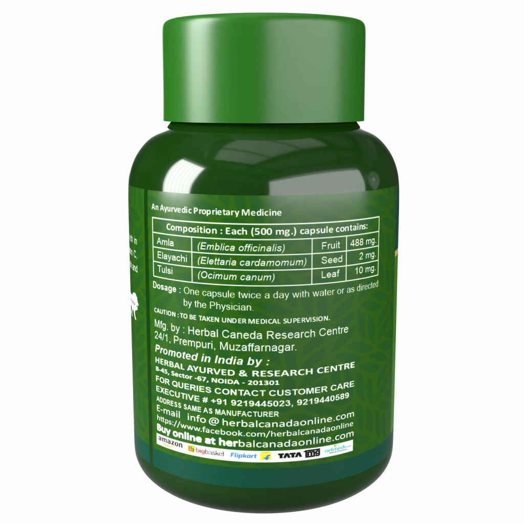 Herbal Canada Amla Capsules - Distacart