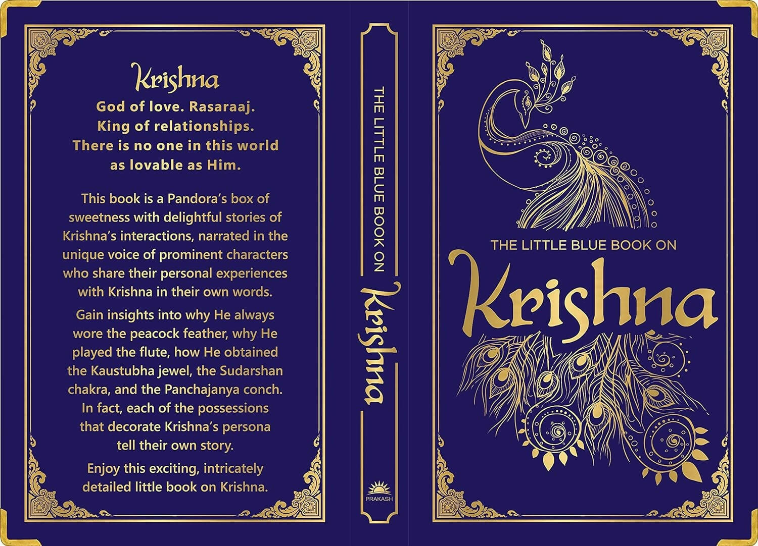 The Little Blue Book on Krishna by Shubha Vilas