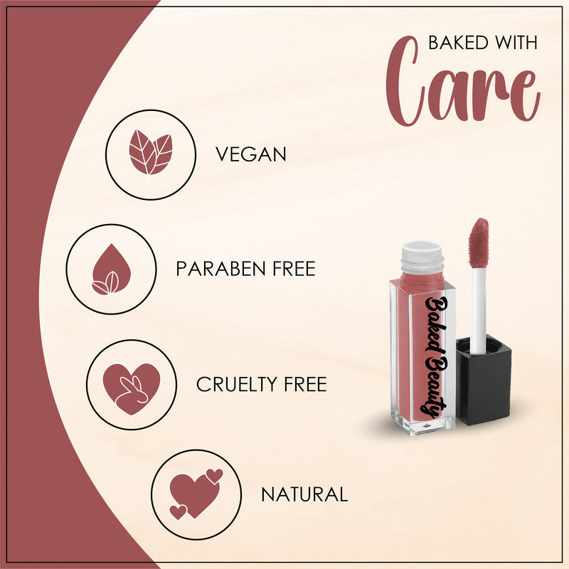 Baked Beauty Liquid Matte Lipstick Nude Palette (Set of 9)