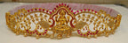 AD Ruby Temple Bridal Waist Belt