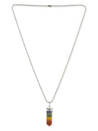 Silver-Plated Necklace - Ruby Raang - Distacart