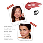 Love Earth Lip Crayon Non-Transfer Lipstick - Nudes