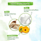 Mamaearth Milky Soft Head to Toe Wash With Oats, Milk & Calendula For Babies