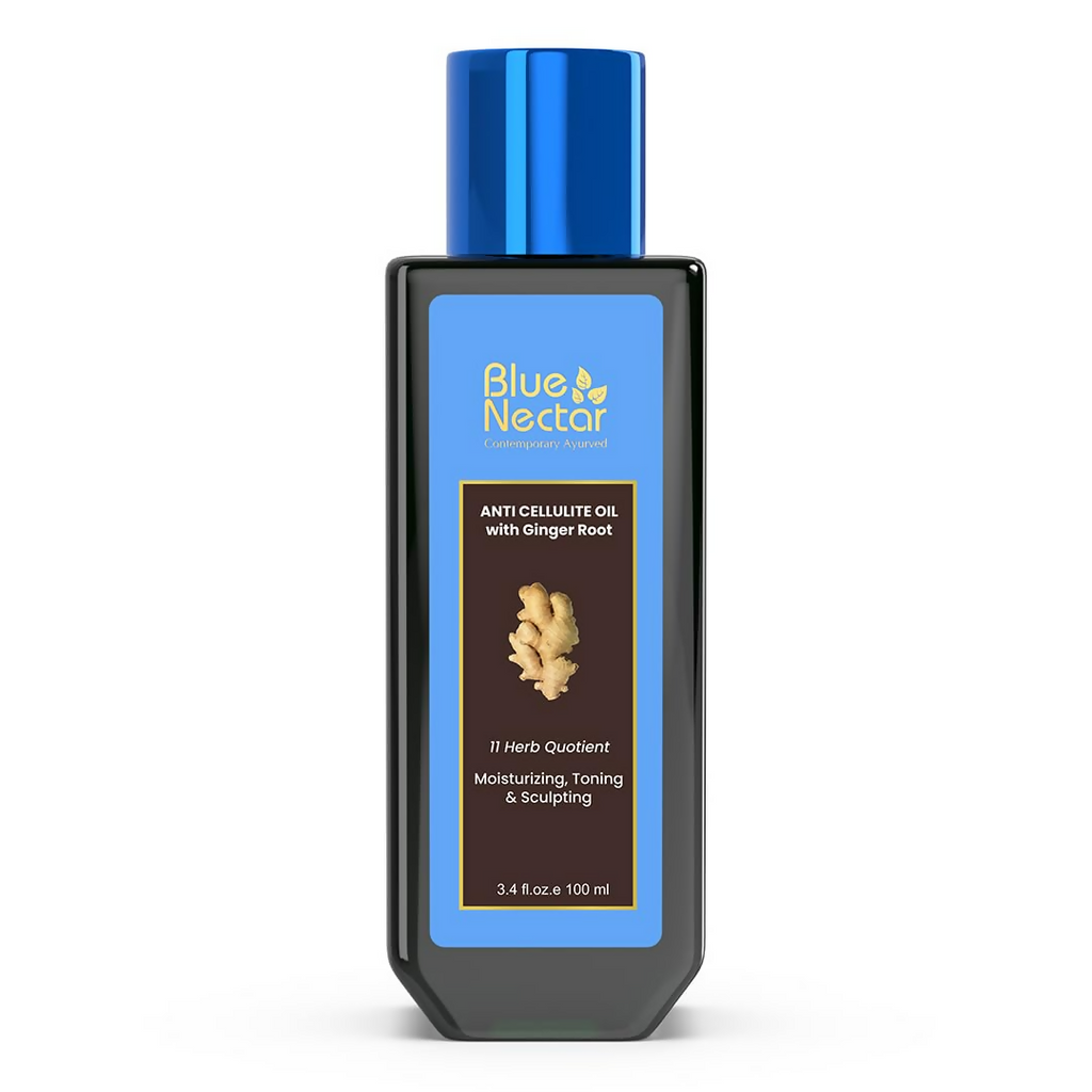 Blue Nectar Ginger Oil Anti Cellulite Body Massage Oil - Distacart