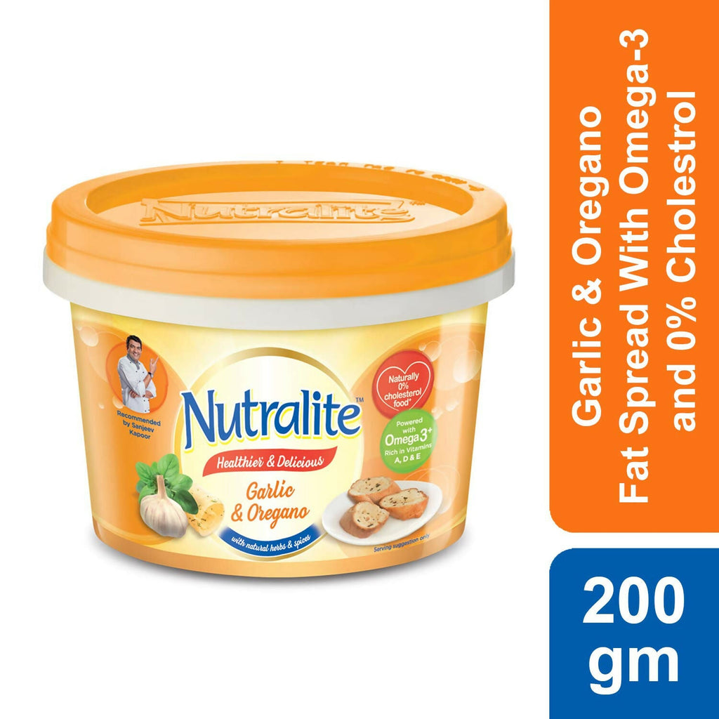 Nutralite Fat Spread - Garlic and Oregano Tub