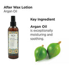 Rica Argan Oil After Wax Lotion for Sensitive Skin With Sun Flower Oil, Jojoba Oil & Vitamin E