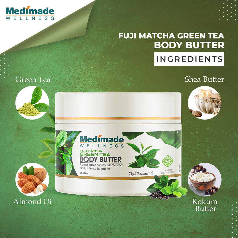 Medimade Wellness Fuji Matcha Green Tea Body Butter