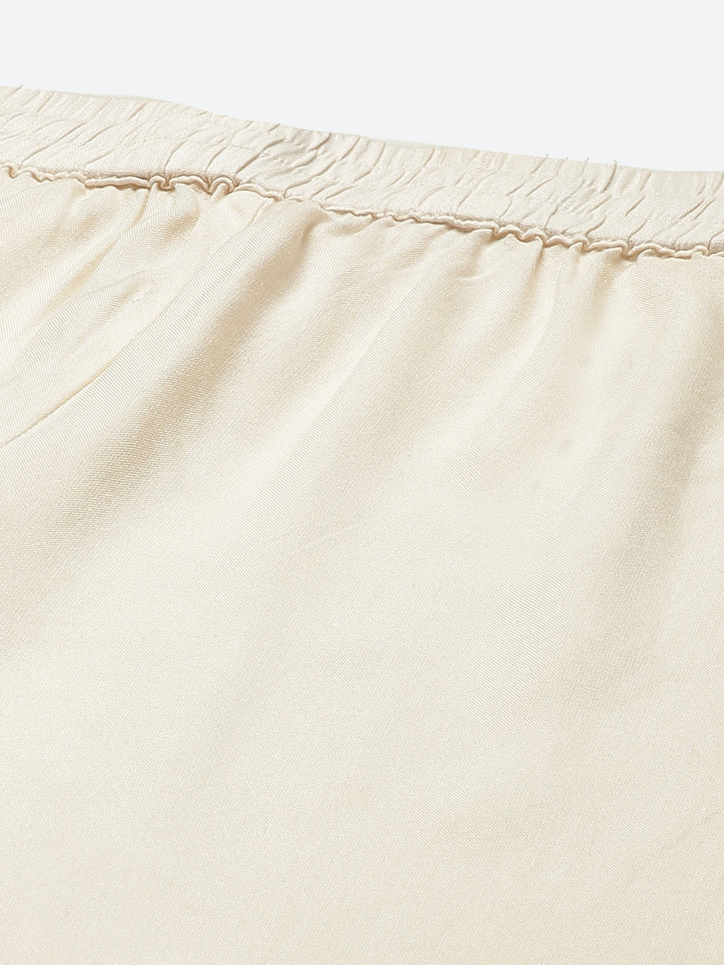 Juniper Women Ivory Rayon Solid Wide Leg Palazzo - Distacart