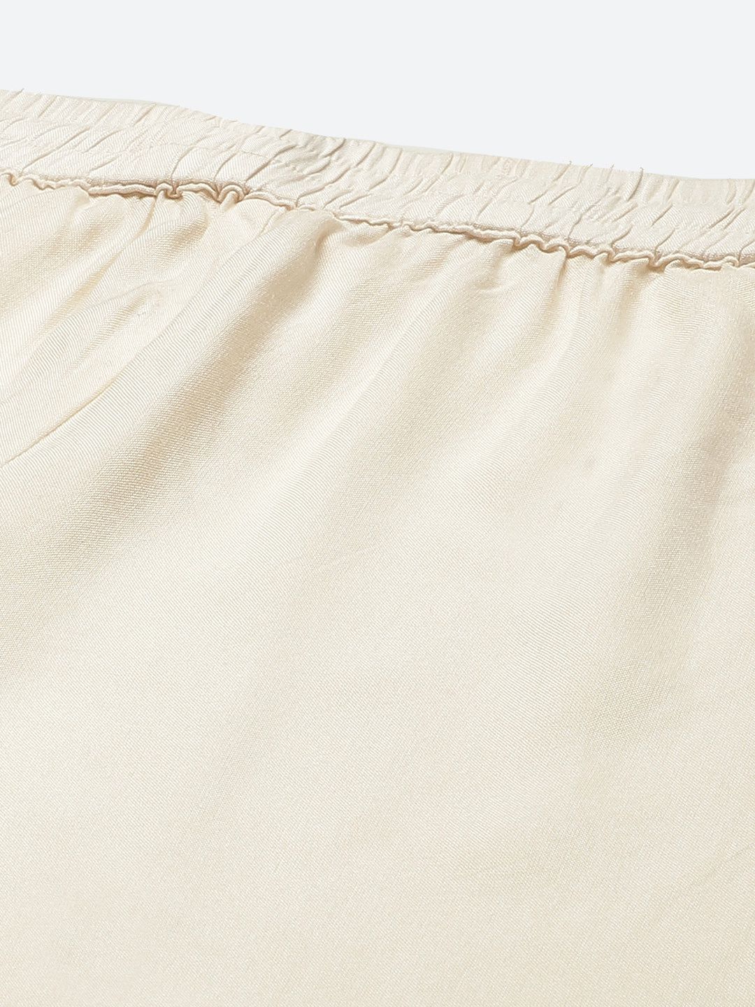 Juniper Women Ivory Rayon Solid Wide Leg Palazzo - Distacart