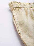 Juniper Women Beige Rayon Solid Wide Leg Palazzo - Distacart