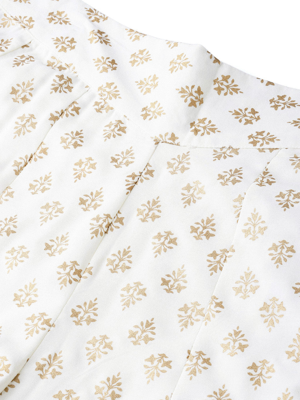 Juniper Women Offwhite Rayon Printed Flared Palazzo - Distacart