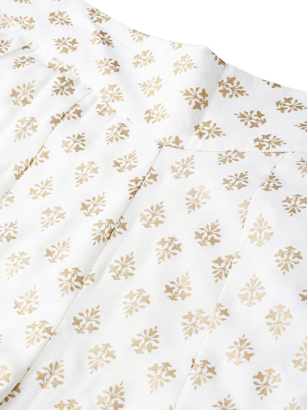 Juniper Women Offwhite Rayon Printed Flared Palazzo - Distacart