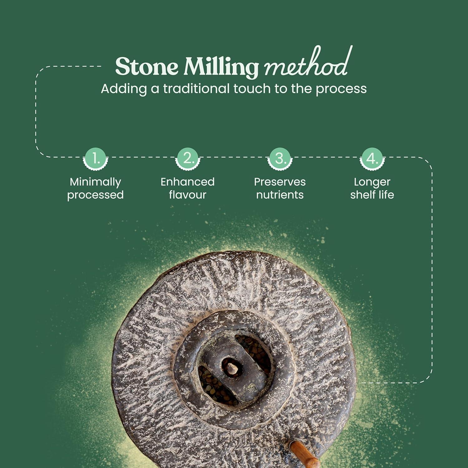Bharat Vedica Organic Proso Millet Flour - Organic Chena ka Atta - Distacart